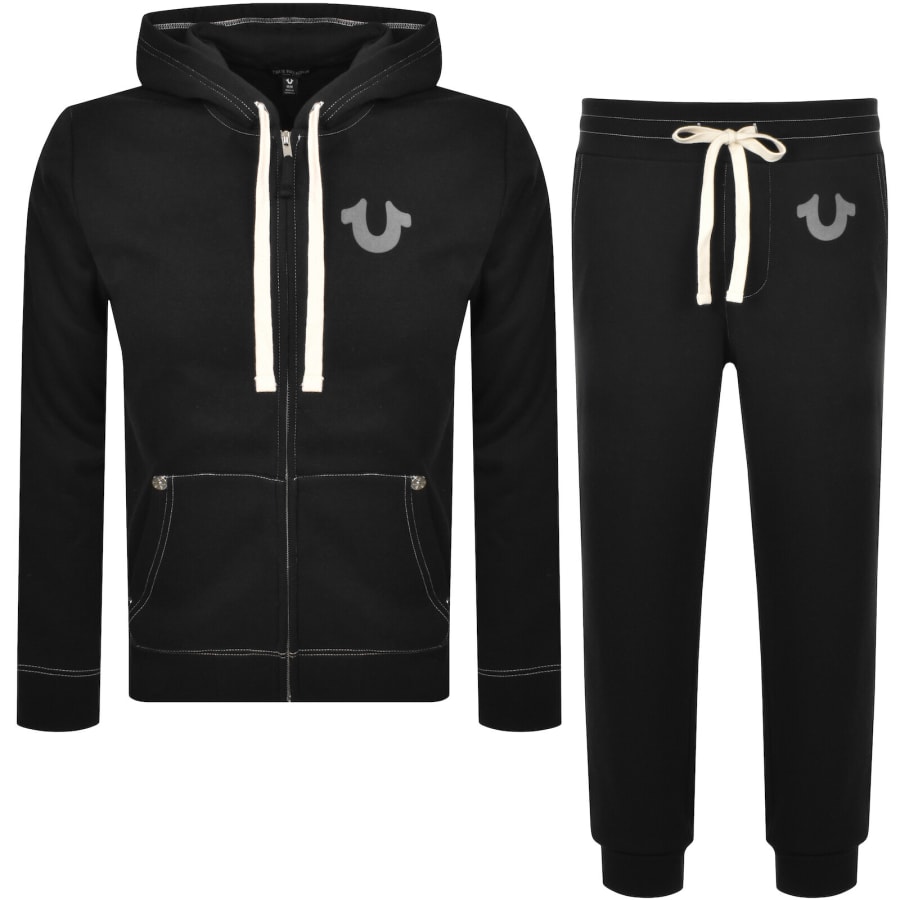 true religion スウェット　黒 True Religion Tracksuit Black | Mainline Menswear us